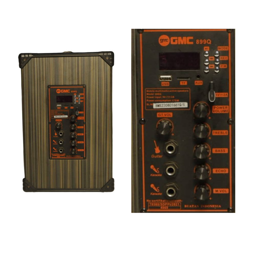 Speaker portable GMC 175 watt