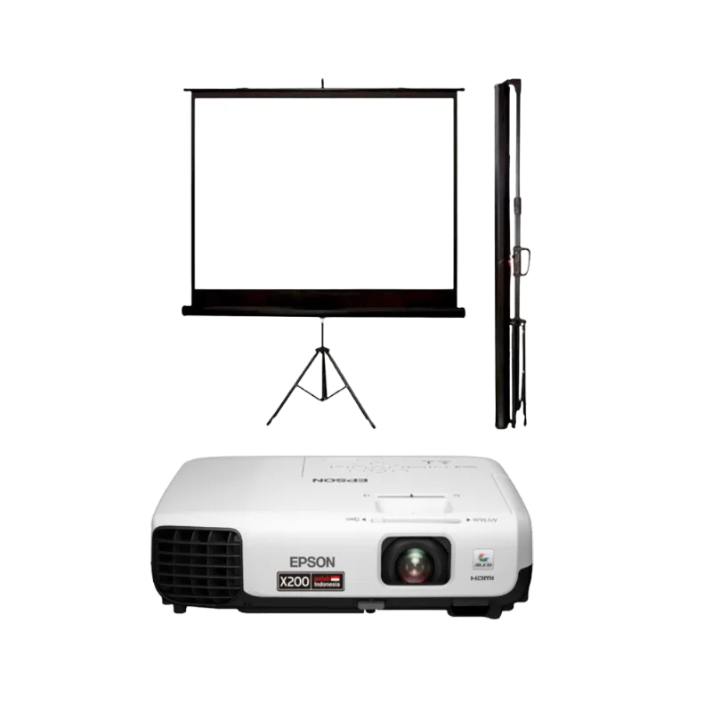 Projector Epson + Layar